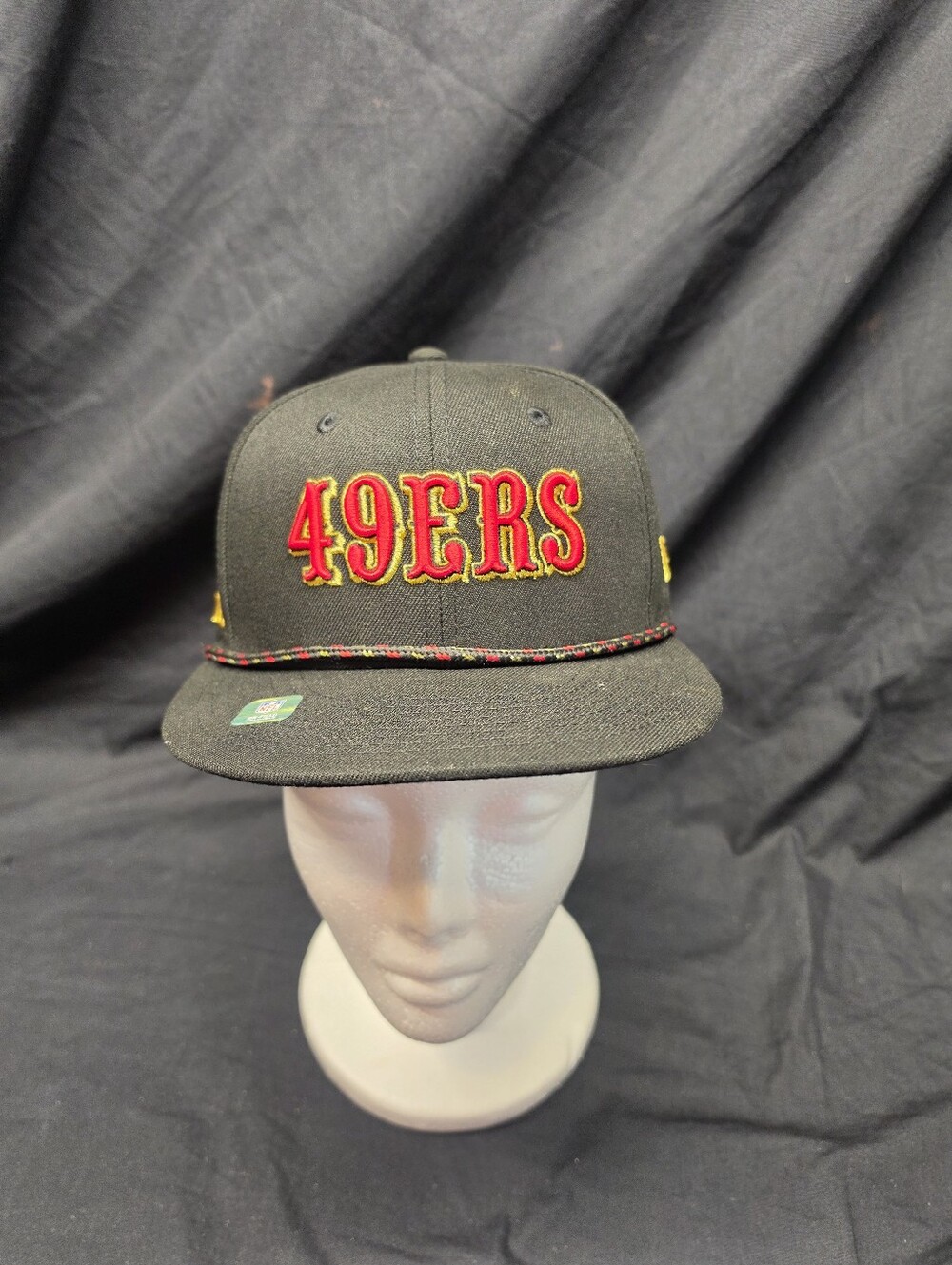 New Era 59FIFTY San Francisco 49ers Faithful To The Bay Fitted Hat Black 7 1/8